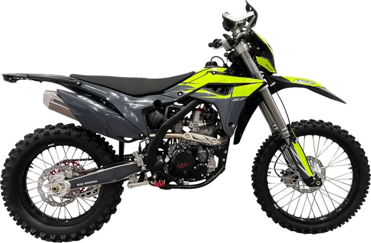 Мотоцикл Эндуро / кроссовый BSE Z7 Yellow Neon (ZS174MN-5A) Мотоцикл Эндуро / кроссовый BSE Z7 Yellow Neon (ZS174MN-5A)