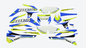 Набор наклеек Avantis FX250 Basic